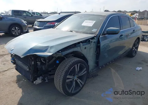 2021 BMW 330I z USA, uszkodzony, nr VIN 3MW5R1J01M8B62017